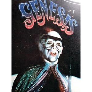 Genesis Peter Gabriel Wall Poster Original 1975 Prog Art Rock Music UNUSED 22"